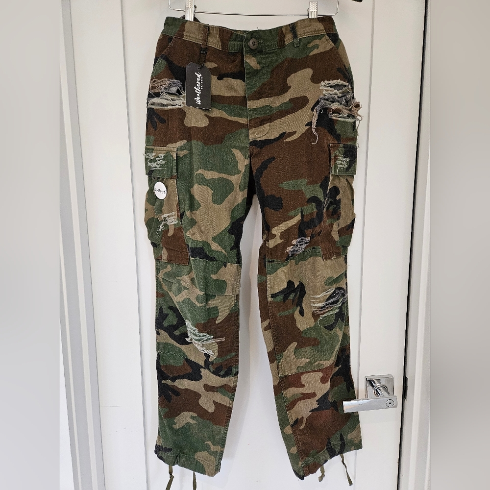 Weathered Not Worn Camo Pants
